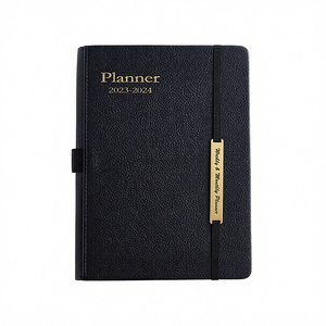 2026 A5 Size PU Leather Journal <b>Diary</b> <b>Custom</b> Logo Hardcover Style Colorful Lined Thread Sewing Binding School 100 Sheets UV - Product Image 4