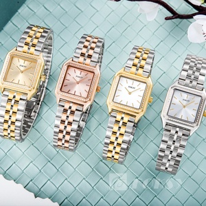 Reloj de Pulsera de Lujo para Mujer, Diseño de Diamantes Brillantes, Acero Inoxidable, con Diseño Completo de Cristales de Estrás - Product Image 5