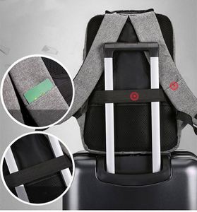 Mochila Antirrobo para Portátil de 15.6 Pulgadas, Mochila Ejecutiva con Candado, Impresión de Logotipo Personalizado, Mochila de Mano - Product Image 3
