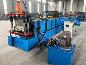 Machine industrielle de fabrication de pédales de passerelle en métal pour échafaudage en acier galvanisé personnalisé planches de terrasse rouleau formant la machine - Product Image 6