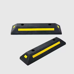 Bloqueur <span class=keywords><strong>de</strong></span> stationnement en caoutchouc et plastique pour garage, butée <span class=keywords><strong>de</strong></span> roue <span class=keywords><strong>de</strong></span> voiture – Offre Spéciale - Product Image 4