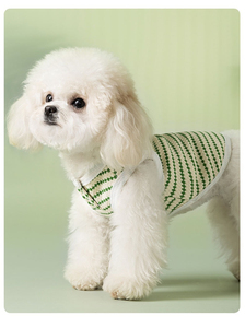 JOYSING Manteau classique de style printemps et été pour petit ours en peluche pour chien Gilet simple à pois en jacquard - Product Image 3