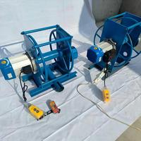 Treuil électrique portable pour filet de pêche, nouvelle télécommande, capacité de charge 800 kg, câble en acier, petit équipement de remorquage côtier