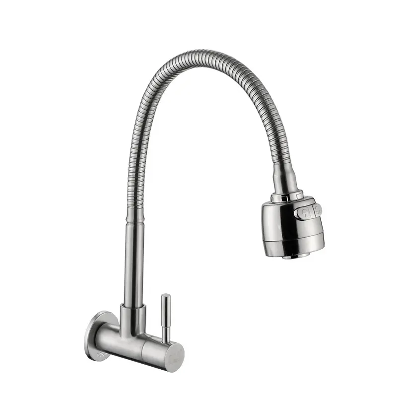 Modern Design Single Cold In-Wall Wall Mount Mounted Wall-Mounted Kitchen Sink Faucet Mixer Tap Taps