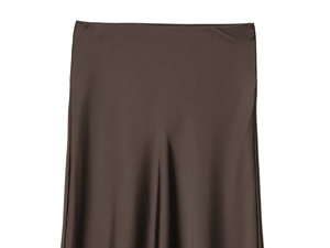 <span class=keywords><strong>Jupe</strong></span> longue en <span class=keywords><strong>satin</strong></span> décontractée à la mode, couleur unie, 2 coloris, bas en <span class=keywords><strong>dentelle</strong></span>, pour femmes - Product Image 4