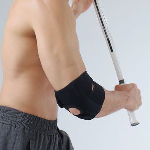 Fitness Basketball Cyclisme Sports de plein air Protection du coude avec support à ressort Respirant Pression Fixation Équipement de protection - Product Image 2