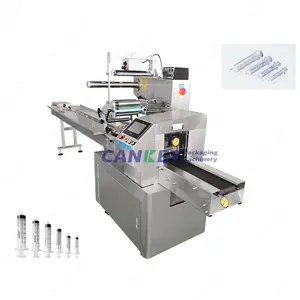 Fully Automatic Plastic Spoon Packaging Disposable Syringe Packing Machine