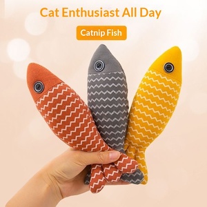 Juguetes para Masticar para Gatos, Huesos de Pescado Simulados con Hierba Gatera, Palitos para Limpieza Dental, Juguetes de Autoentretenimiento - Product Image 3