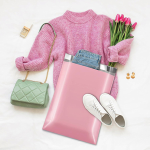 Bolsas de Embalaje Blancas Personalizadas GTU de 0.5 Mil de Grosor, Autoadhesivas, con Relieve/Bajo Relieve, Ancho Ajustable, 45x55cm, 100 Unidades - Product Image 5