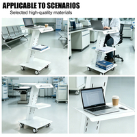 Chariot mobile pliable en acier laminé à froid Laitai LT-T3 pour scanner dentaire et instruments – Prix usine de gros