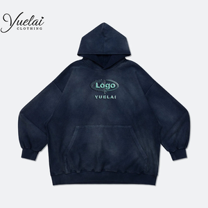 Hot Sell HeavyWeight Hoodie Custom Logo Embossing Hood Sweatshirt Hoodies for Men Custom 3D Embroidery Screen Print Hoodies