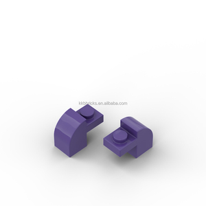 6091 Pente Courbe 2 X 1 X 1 1/3 avec goujon encastré Pièces de blocs de construction pour la construction DIY, les modèles créatifs et les projets MOC - Product Image 4