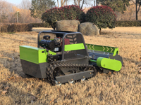 Kit de tondeuse à gazon robotisée autonome télécommandée sur chenilles, zéro-turn, sans fil, autopropulsée, pour jardin et usage commercial