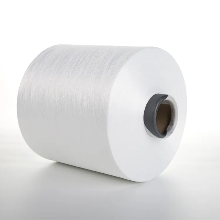 DTY 200D/96F high intermingle raw white 100pct polyester yarn