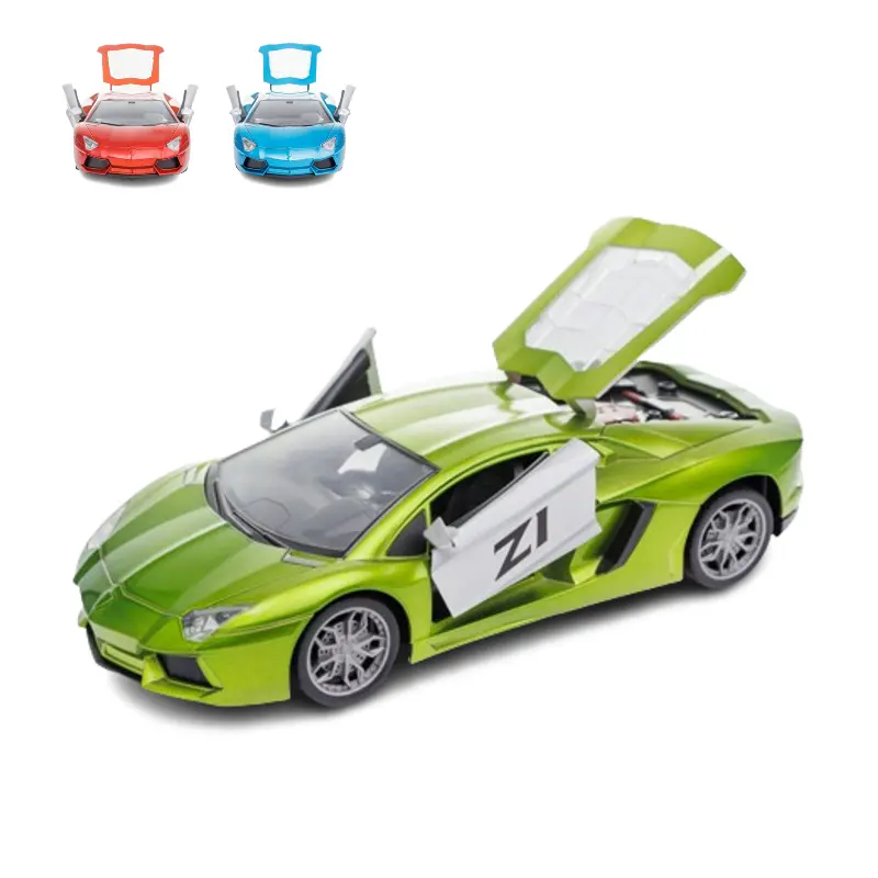 Siêu xe Rambo Zi đua RC trôi xe đua USB sạc pin mô hình điện juguete cậu bé của sinh nhật hiện tại màu xanh/Màu xanh lá cây