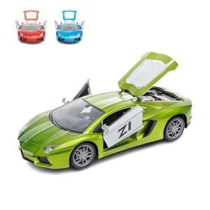 Supercar Rambo zi rc mobil balap usb baterai isi ulang tahun model listrik juguete hadiah ulang tahun anak laki-laki warna biru/hijau