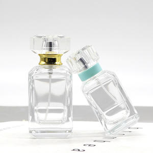 Botella de Perfume de Vidrio Vacía de Lujo, 30ml 50ml, Vidrio Grueso, Envase Cosmético Personalizable - Product Image 2