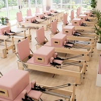 Tmax diskon besar-besaran mesin renovasi Pilates Oak kustom gratis komersial tempat tidur latihan inti Yoga Gym rumah