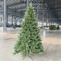 Direkter Fabrikgroßhandel Maßgefertigter Hochwertiger Voll-PE-Weihnachtsbaum für Innenraum-Weihnachtsdekoration