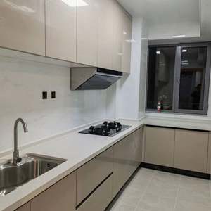 Cupboard Kitchen <b>Cabinet</b> Home Kitchen Furniture Solid Wood Kitchen <b>Cabinet</b> Custom - Product Image 1