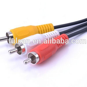 <span class=keywords><strong>Cable</strong></span> RCA compuesto de alta calidad <span class=keywords><strong>Cable</strong></span> <span class=keywords><strong>AV</strong></span> 3 pies 6 pies 12 pies 15 pies 20 pies - Product Image 4