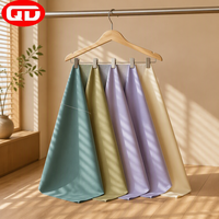 Tissu brocart infroissable en rayonne/polyester, 110-120 GSM, largeur 57/58 pouces, filature S/22