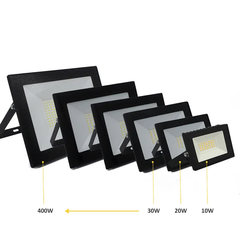 Lũ đèn 10W đến 400W dẫn lũ ánh sáng tiện dụng Brite Đèn pha sân vận động hàng hóa phản xạ IP66