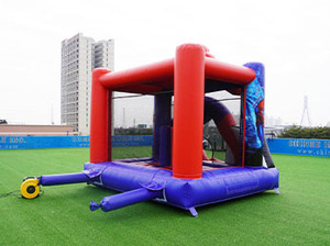 Vente Directe Usine Châteaux et Parcs d'Attractions Gonflables en PVC Série Spider-Man pour Enfants - Product Image 4