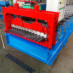 Single Layer Metal Roof Sheeting Roll Forming Machine Highway Guardrail Roll Forming Machine for <b>Tile</b> Making - Product Image 3