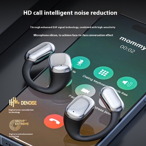 V5.4 TWS casque sans fil ouvert écouteurs HIFI son faible latence étanche suppression du bruit pour les jeux sports affichage numérique - Product Image 6