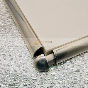 El mejor precio y alta calidad, buena calidad para restaurante, fabricante de fábrica decorativa, acabado personalizado, borde de azulejo embellecedor de Metal - Product Image 5