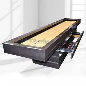 Hochwertiges Indoor-Freizeitunterhaltungs-Shuffleboard-Spiel mit 14 Fuß Shuffle board-Tisch