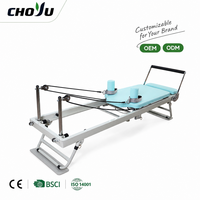 Machine de Pilates Reformer pour la maison et le studio, certifiée CE, pliable, portable, vente en gros, logo personnalisé, fournisseur OEM ODM