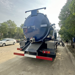 รถดูดสิ่งปฏิกูลและน้ำมันดิบดีเซล DONGFENG 12CBM พร้อมปั๊มแรงดันสูงสำหรับเก็บและขนส่งมูลสัตว์และโคลน - Product Image 6