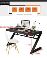 Ailichen Hot Sale Home Kantoormeubilair Laptop Computer Tafel Bureau Modern Organizer Wit Staand Bureau
