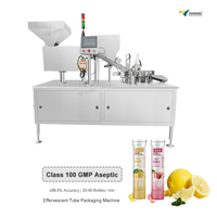 Machine d'emballage automatique pour tubes de comprimés effervescents, machine de comptage et d'emballage de tubes de comprimés de vitamine C