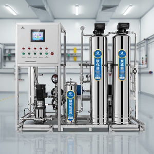 Système de filtration d'<span class=keywords><strong>eau</strong></span> par osmose inverse avec générateur d'ozone, réservoir en acier inoxydable, <span class=keywords><strong>eau</strong></span> bactériostatique, capacité 1000L, pompe 750L/heure - Product Image 1