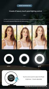 Webcam 1080P à bas prix, caméra PC multifonctionnelle avec lumière de beauté intégrée et microphone à réduction de bruit, parfaite pour les conférences vidéo - Product Image 3