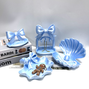 Beihanmei Style Ins Support à bijoux en coquillage et perles imprimé en 3D, thème 'Rêve de Fille', Décoration de chambre, Vente chaude transfrontalière - Product Image 6