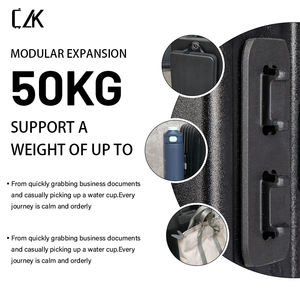 Conjunto de Malas de Viagem com 4 Peças de 20/24/28/30 com Sistema de Fivela Magnética de Liberação Rápida Modular Expansível Novo Conceito - Product Image 3