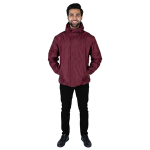 American Windproof Street Wear Packable Mesh Rain Jacket Lightweight Windbreaker Quick Dry Breathable - Product Image 1