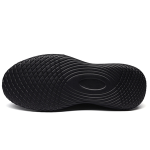 Nouvelles Chaussures de Marche Décontractées et Antidérapantes pour Hommes 2025 en Cuir Véritable Noir Haut de Gamme, Légères, Idéales pour le Travail et les Trajets Quotidien - Product Image 5