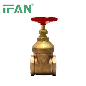 Высококачественный шаровой клапан IFAN, латунный, OEM ODM 1/2 "-4", латунный водяной клапан, настенный регулирующий водяной запорный клапан - Product Image 5