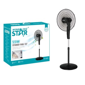 Winningstar Cross-Border Stand <b>Fan</b> Hot Selling 18-inch Home Use 55W Oscillating Portable Floor <b>Fan</b> - Product Image 1