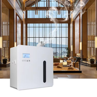 2500CBM Top vente appareils commerciaux acrylique volet tactile HVAC humidificateurs intelligents diffuseur de distributeur de parfum d'arôme