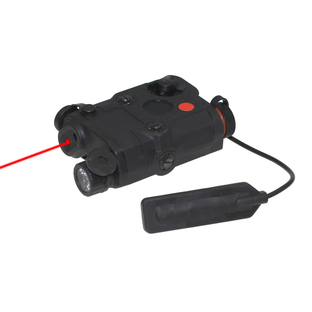 SPINA tactique chasse visant AN/PEQ 15 Laser à point rouge de haute précision avec lampe de poche LED TB0066