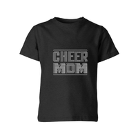Transferts de strass personnalisés pour T-shirts : Motif « Cheer Mom »