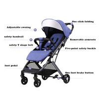 Poussette double pliable système de voyage bébé landau poussette léger 2023