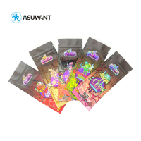 Sachets en Mylar Imprimés avec Logo Personnalisé Sachets en Aluminium Jetables Sachets de Miel Bonbons Sachets de Chocolat Emballage