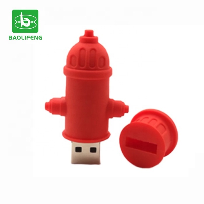 NOUVEAU lecteur flash USB logement bouche d'incendie stylo lecteur 4GB 8GB 16GB 32GB mignon bâton de mémoire cadeau créatif clé